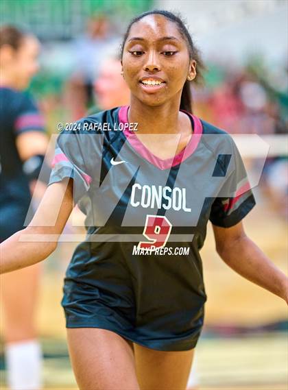 Thumbnail 1 in A&M Consolidated @ Pasadena (UIL Volleyball 5A D1 Region 3 Bi-District) photogallery.
