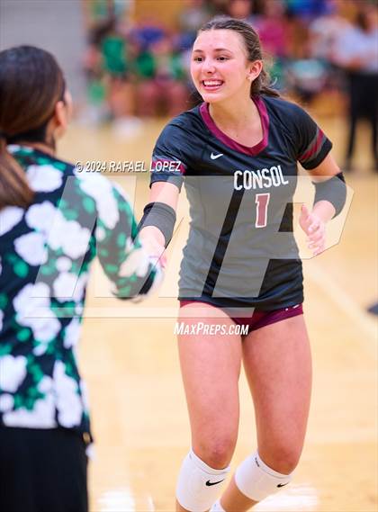 Thumbnail 1 in A&M Consolidated @ Pasadena (UIL Volleyball 5A D1 Region 3 Bi-District) photogallery.
