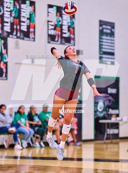Thumbnail 3 in A&M Consolidated @ Pasadena (UIL Volleyball 5A D1 Region 3 Bi-District) photogallery.