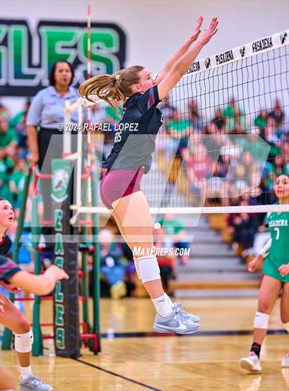Thumbnail 2 in A&M Consolidated @ Pasadena (UIL Volleyball 5A D1 Region 3 Bi-District) photogallery.