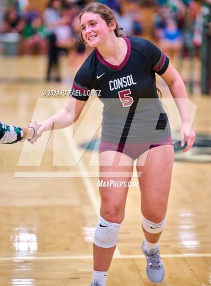 Thumbnail 2 in A&M Consolidated @ Pasadena (UIL Volleyball 5A D1 Region 3 Bi-District) photogallery.