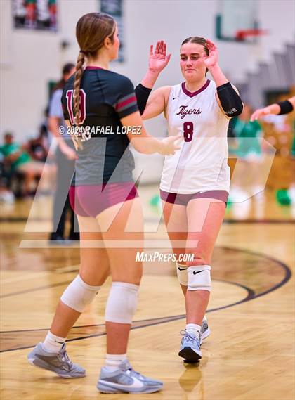 Thumbnail 3 in A&M Consolidated @ Pasadena (UIL Volleyball 5A D1 Region 3 Bi-District) photogallery.