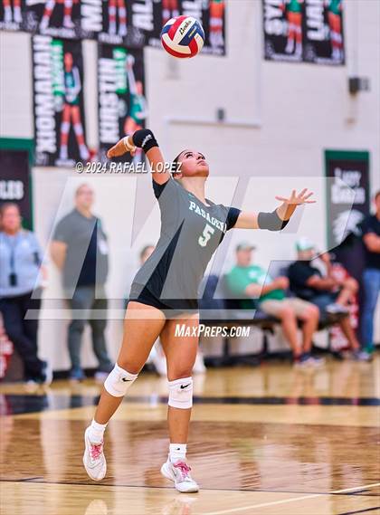 Thumbnail 3 in A&M Consolidated @ Pasadena (UIL Volleyball 5A D1 Region 3 Bi-District) photogallery.