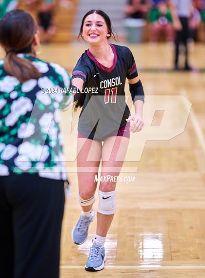 Thumbnail 3 in A&M Consolidated @ Pasadena (UIL Volleyball 5A D1 Region 3 Bi-District) photogallery.