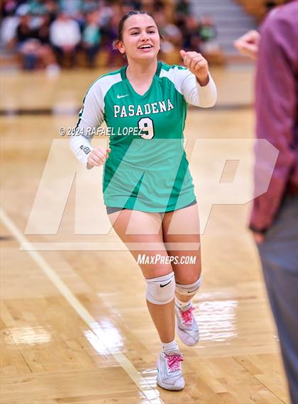 Thumbnail 3 in A&M Consolidated @ Pasadena (UIL Volleyball 5A D1 Region 3 Bi-District) photogallery.