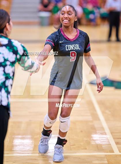 Thumbnail 2 in A&M Consolidated @ Pasadena (UIL Volleyball 5A D1 Region 3 Bi-District) photogallery.
