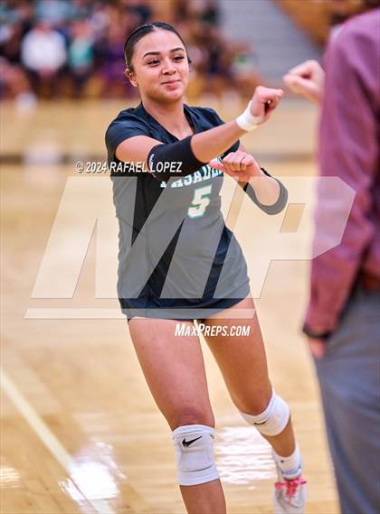 Thumbnail 1 in A&M Consolidated @ Pasadena (UIL Volleyball 5A D1 Region 3 Bi-District) photogallery.