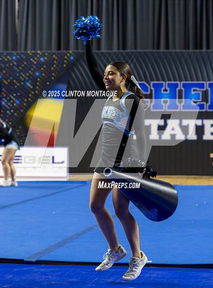 Thumbnail 3 in Estrella Foothills - Cheer (AIA Division III-IV Prelims) photogallery.