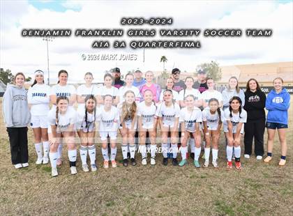 Thumbnail 1 in Benjamin Franklin @ Northwest Christian (AIA 3A Quarterfinal) photogallery.