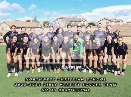 Thumbnail 2 in Benjamin Franklin @ Northwest Christian (AIA 3A Quarterfinal) photogallery.