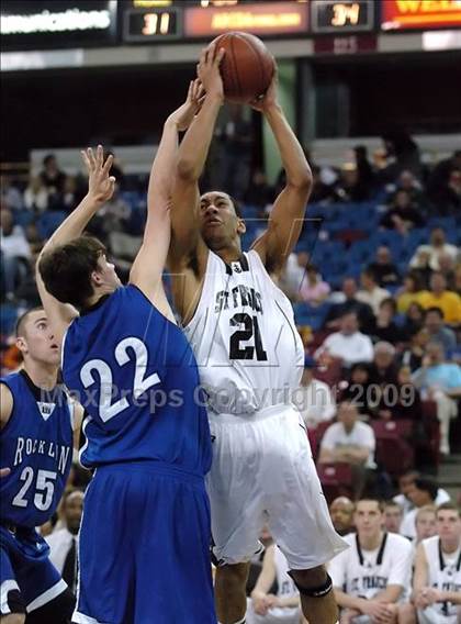 Thumbnail 1 in Rocklin vs. St. Francis (CIF NorCal D2 Final) photogallery.