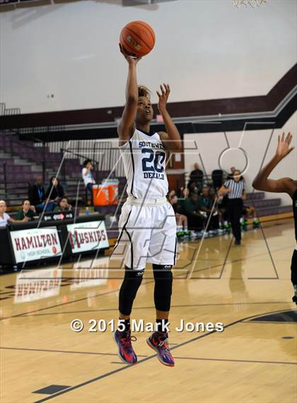 Thumbnail 3 in Southwest DeKalb vs. St. Mary's (Nike Tournament of Champions) photogallery.