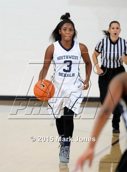 Thumbnail 3 in Southwest DeKalb vs. St. Mary's (Nike Tournament of Champions) photogallery.