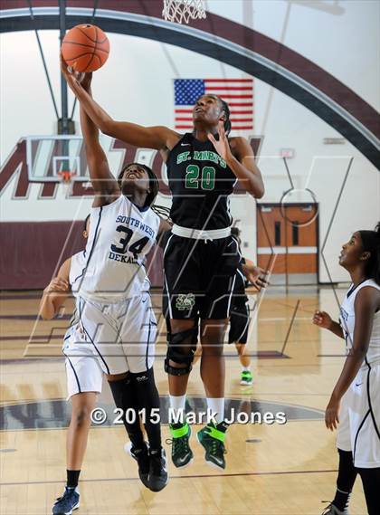 Thumbnail 3 in Southwest DeKalb vs. St. Mary's (Nike Tournament of Champions) photogallery.