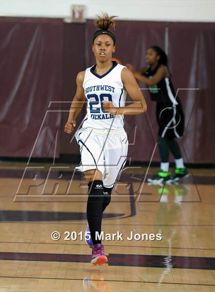 Thumbnail 2 in Southwest DeKalb vs. St. Mary's (Nike Tournament of Champions) photogallery.