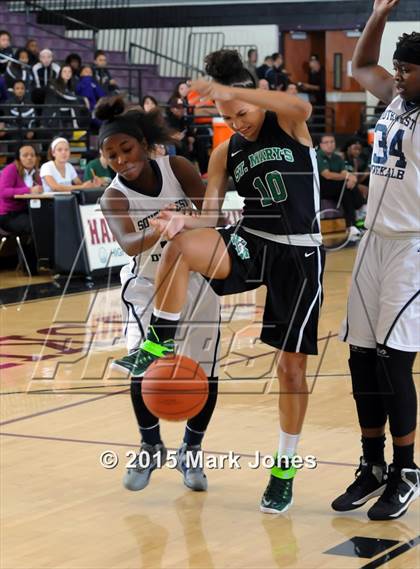 Thumbnail 2 in Southwest DeKalb vs. St. Mary's (Nike Tournament of Champions) photogallery.