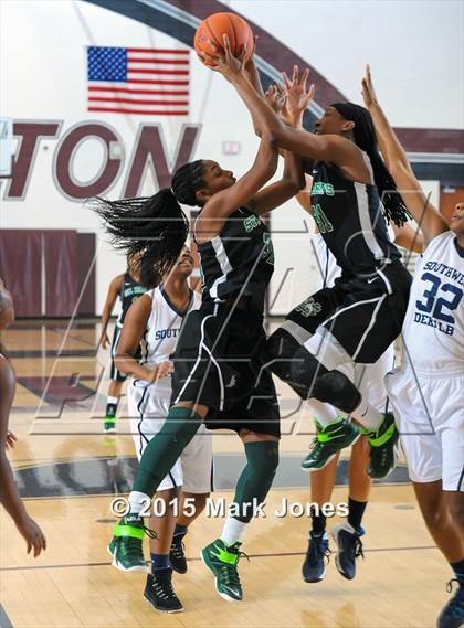 Thumbnail 2 in Southwest DeKalb vs. St. Mary's (Nike Tournament of Champions) photogallery.