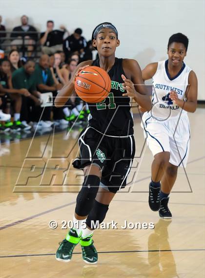 Thumbnail 1 in Southwest DeKalb vs. St. Mary's (Nike Tournament of Champions) photogallery.