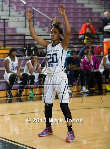 Thumbnail 3 in Southwest DeKalb vs. St. Mary's (Nike Tournament of Champions) photogallery.