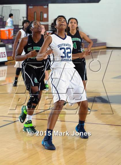 Thumbnail 1 in Southwest DeKalb vs. St. Mary's (Nike Tournament of Champions) photogallery.