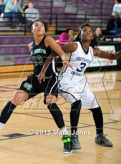 Thumbnail 1 in Southwest DeKalb vs. St. Mary's (Nike Tournament of Champions) photogallery.