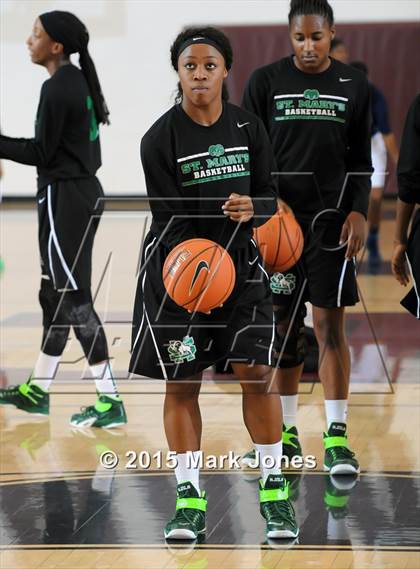Thumbnail 3 in Southwest DeKalb vs. St. Mary's (Nike Tournament of Champions) photogallery.