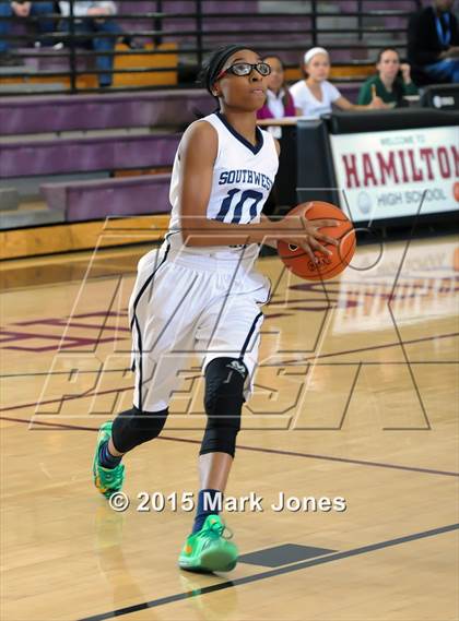 Thumbnail 1 in Southwest DeKalb vs. St. Mary's (Nike Tournament of Champions) photogallery.