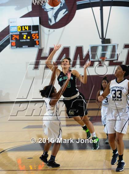 Thumbnail 1 in Southwest DeKalb vs. St. Mary's (Nike Tournament of Champions) photogallery.