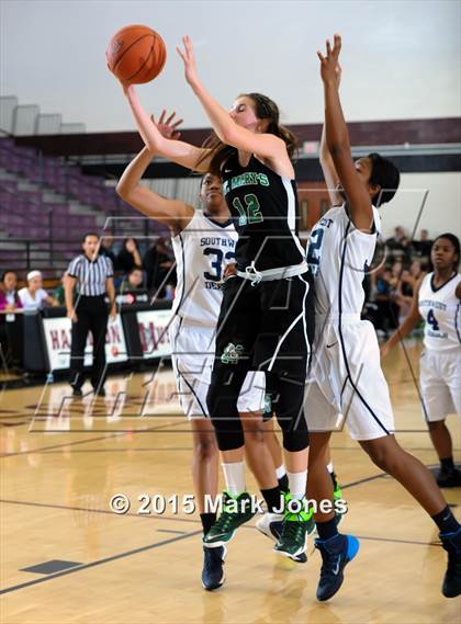 Thumbnail 1 in Southwest DeKalb vs. St. Mary's (Nike Tournament of Champions) photogallery.