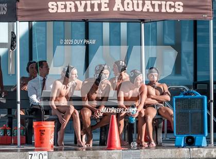 Thumbnail 3 in JV: Orange Lutheran @ Servite photogallery.