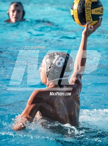 Thumbnail 3 in JV: Orange Lutheran @ Servite photogallery.