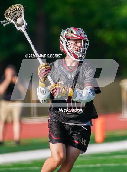 Thumbnail 1 in Hillsborough @ Watchung Hills Regional (NJSIAA North Jersey Group 4 Round 1) photogallery.