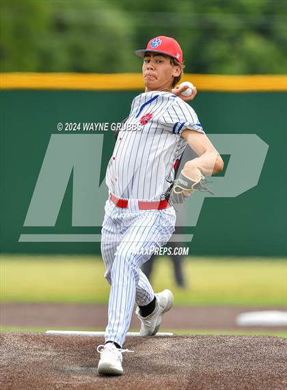 Thumbnail 2 in Harleton vs. Alba-Golden (UIL 3A Region 2 Area Playoff) photogallery.
