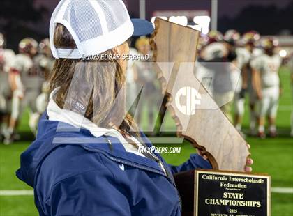 Thumbnail 3 in Calaveras vs Bishop Union (CIF Div 5A State Championship) photogallery.