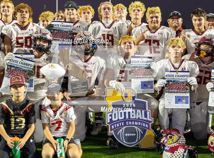 Thumbnail 2 in Calaveras vs Bishop Union (CIF Div 5A State Championship) photogallery.