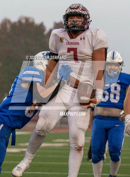 Thumbnail 1 in Calaveras vs Bishop Union (CIF Div 5A State Championship) photogallery.