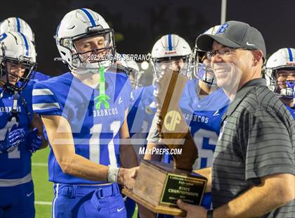 Thumbnail 2 in Calaveras vs Bishop Union (CIF Div 5A State Championship) photogallery.