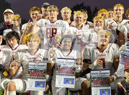 Thumbnail 3 in Calaveras vs Bishop Union (CIF Div 5A State Championship) photogallery.