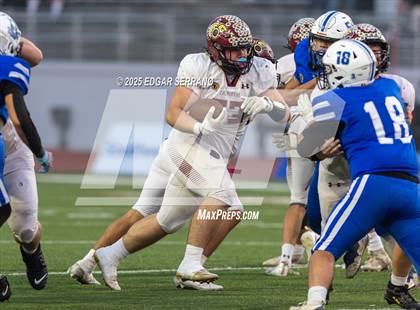 Thumbnail 3 in Calaveras vs Bishop Union (CIF Div 5A State Championship) photogallery.