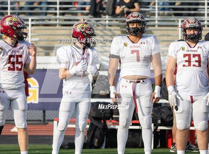 Thumbnail 1 in Calaveras vs Bishop Union (CIF Div 5A State Championship) photogallery.