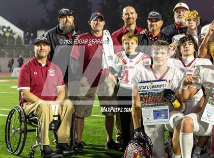 Thumbnail 1 in Calaveras vs Bishop Union (CIF Div 5A State Championship) photogallery.