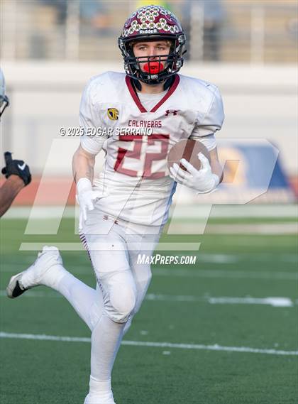 Thumbnail 3 in Calaveras vs Bishop Union (CIF Div 5A State Championship) photogallery.