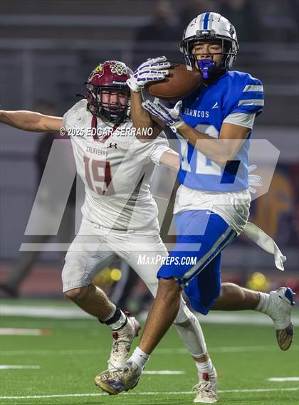 Thumbnail 2 in Calaveras vs Bishop Union (CIF Div 5A State Championship) photogallery.