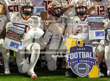 Thumbnail 3 in Calaveras vs Bishop Union (CIF Div 5A State Championship) photogallery.