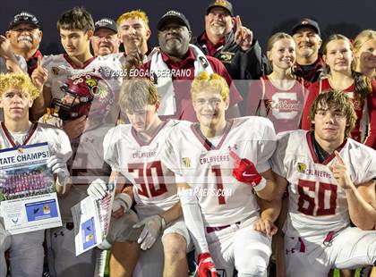 Thumbnail 2 in Calaveras vs Bishop Union (CIF Div 5A State Championship) photogallery.