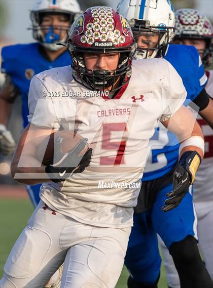 Thumbnail 3 in Calaveras vs Bishop Union (CIF Div 5A State Championship) photogallery.