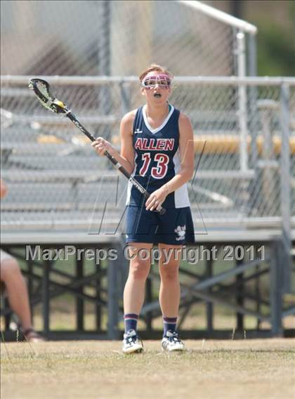 Thumbnail 2 in St. Agnes Academy v Allen (D2 TGHSLL State Semifinal) photogallery.