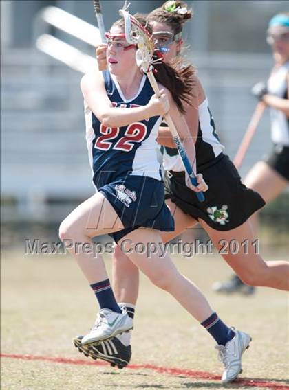 Thumbnail 3 in St. Agnes Academy v Allen (D2 TGHSLL State Semifinal) photogallery.