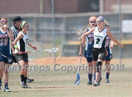Thumbnail 2 in St. Agnes Academy v Allen (D2 TGHSLL State Semifinal) photogallery.