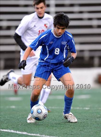 Thumbnail 3 in Adamson vs Liberty (Garland ISD Tournament) photogallery.
